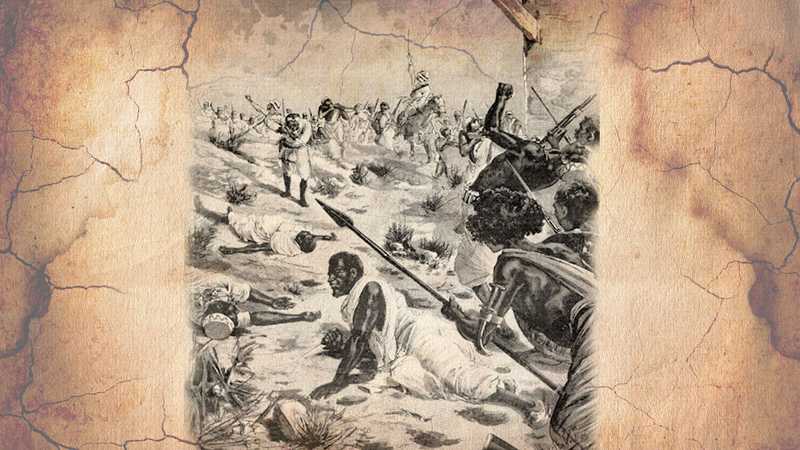 Bahta Hagos fell at Halai on December 18, 1894